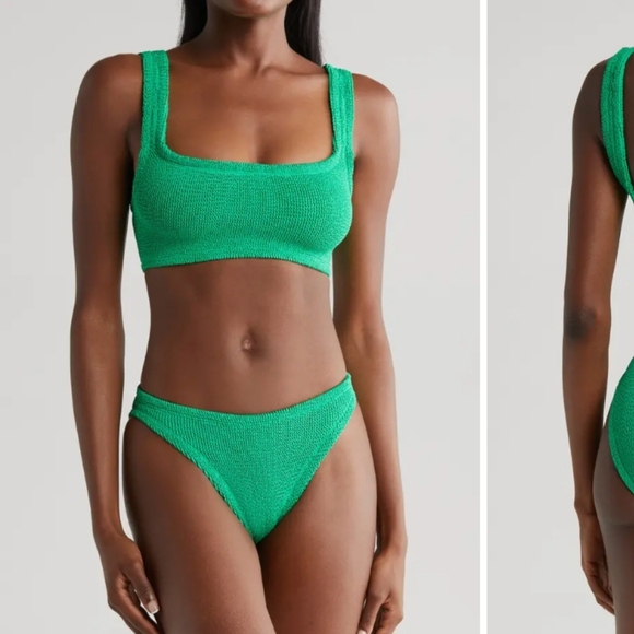 New hunza g crinkle two piece swimsuit - Picture 7 of 8